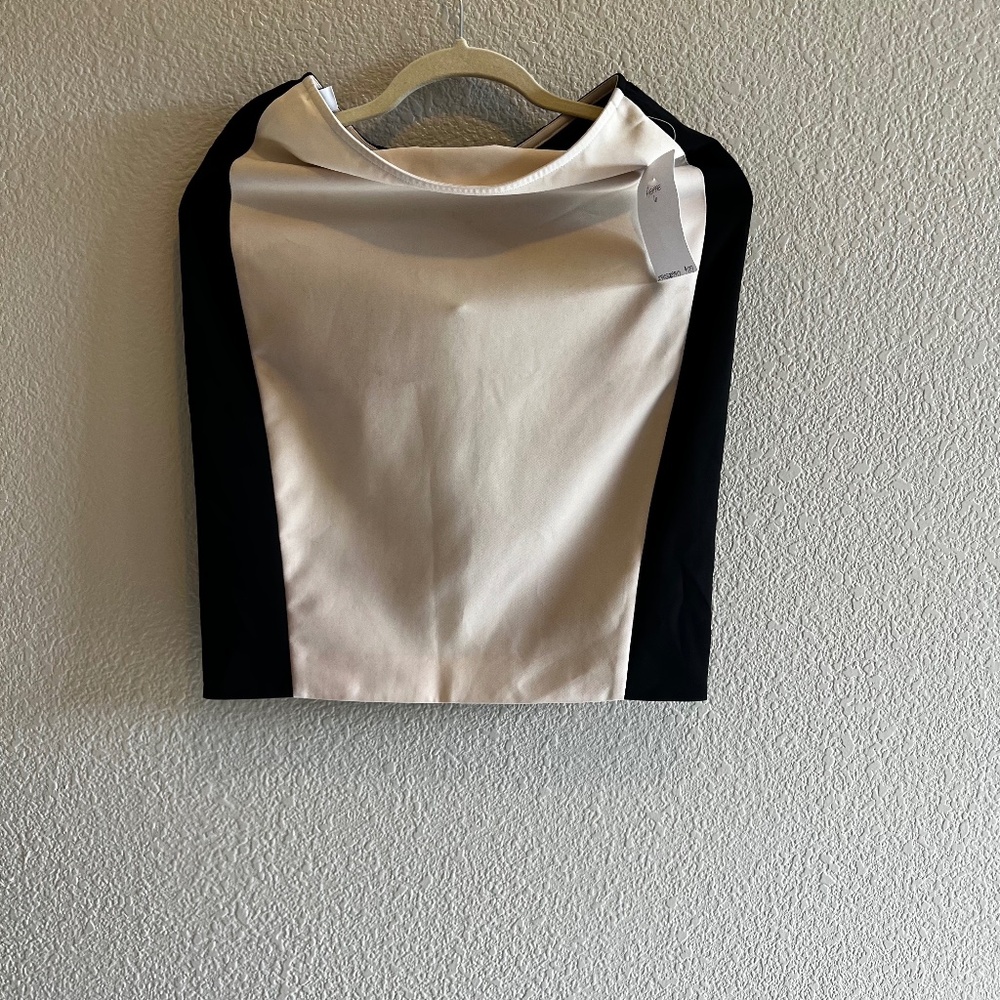 NWT Aeffe Black and Tan Skirt Size 6